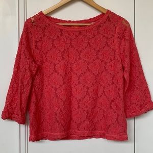 3/$15! Joe Fresh Women’s 3/4 length sleeves top. Size M